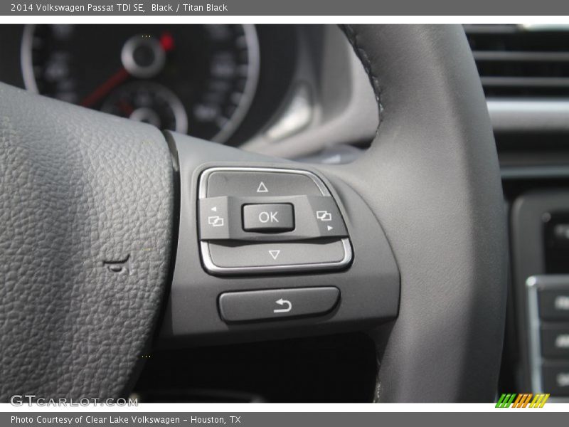 Black / Titan Black 2014 Volkswagen Passat TDI SE