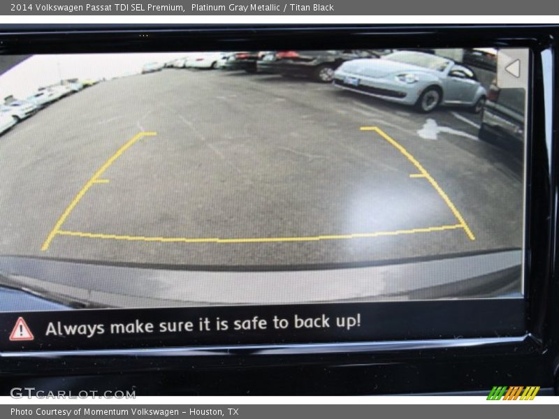 Platinum Gray Metallic / Titan Black 2014 Volkswagen Passat TDI SEL Premium