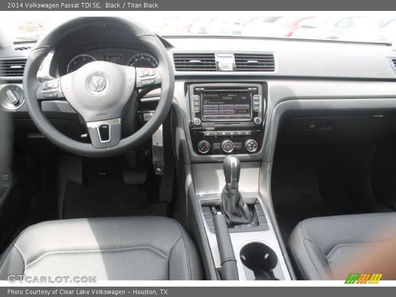 Black / Titan Black 2014 Volkswagen Passat TDI SE