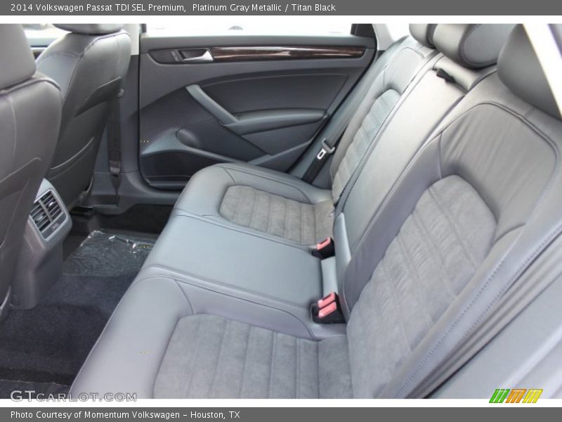 Platinum Gray Metallic / Titan Black 2014 Volkswagen Passat TDI SEL Premium