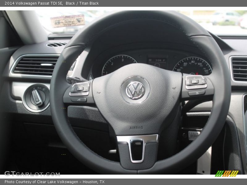 Black / Titan Black 2014 Volkswagen Passat TDI SE