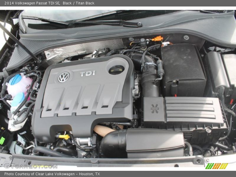 Black / Titan Black 2014 Volkswagen Passat TDI SE