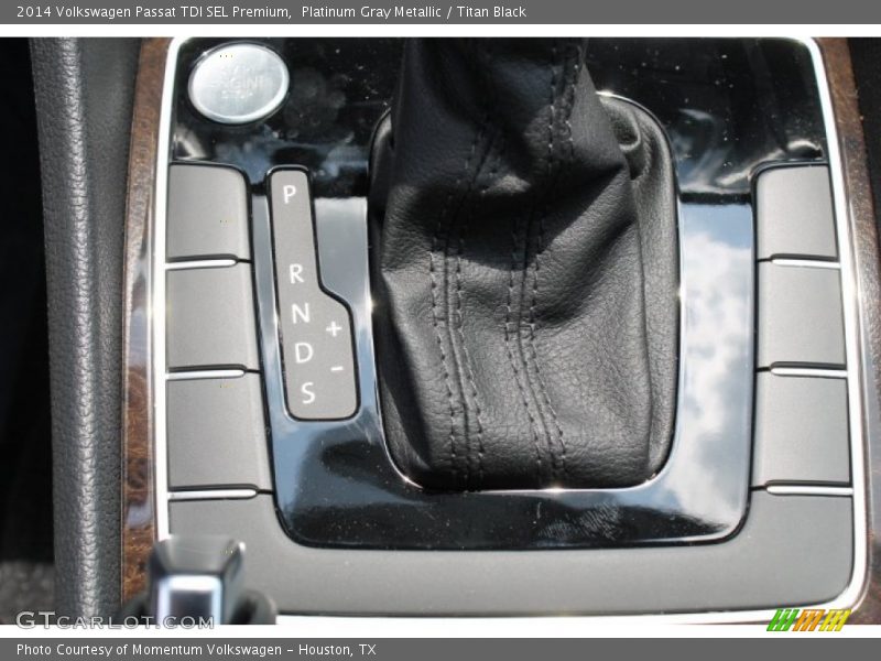 Platinum Gray Metallic / Titan Black 2014 Volkswagen Passat TDI SEL Premium