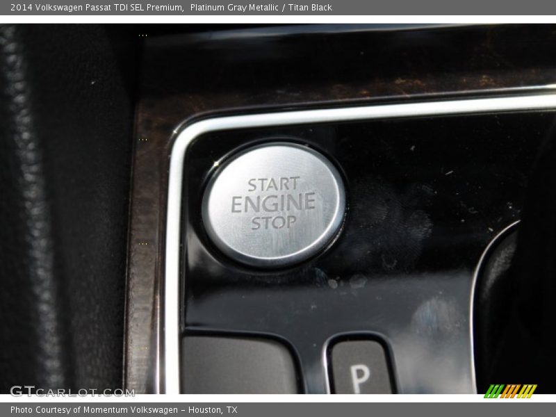 Platinum Gray Metallic / Titan Black 2014 Volkswagen Passat TDI SEL Premium