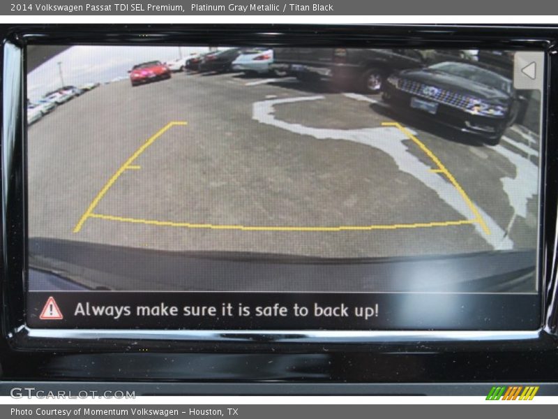Platinum Gray Metallic / Titan Black 2014 Volkswagen Passat TDI SEL Premium
