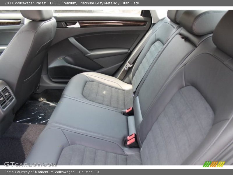 Platinum Gray Metallic / Titan Black 2014 Volkswagen Passat TDI SEL Premium