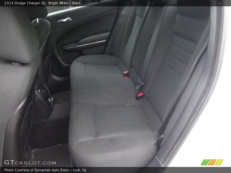 Bright White / Black 2014 Dodge Charger SE
