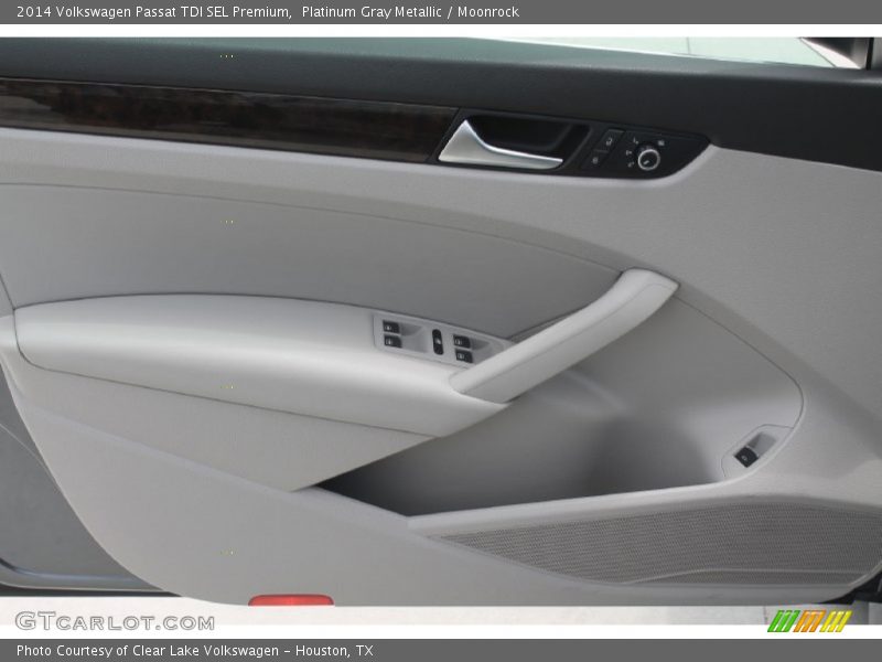 Platinum Gray Metallic / Moonrock 2014 Volkswagen Passat TDI SEL Premium
