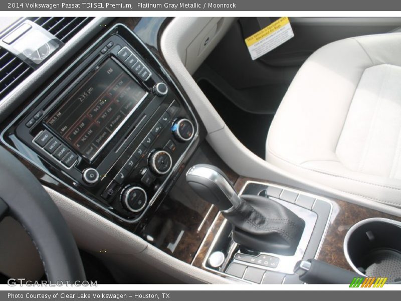 Platinum Gray Metallic / Moonrock 2014 Volkswagen Passat TDI SEL Premium