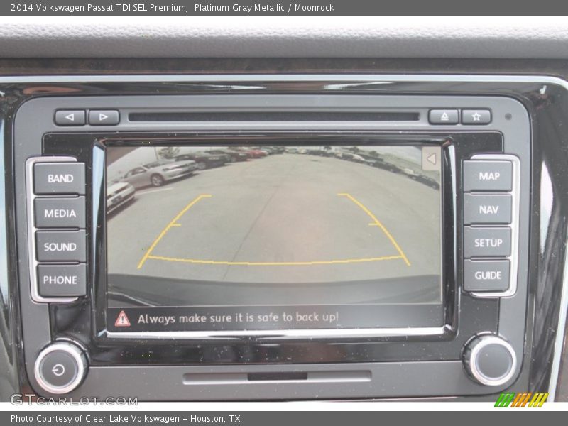 Platinum Gray Metallic / Moonrock 2014 Volkswagen Passat TDI SEL Premium