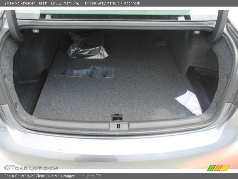 Platinum Gray Metallic / Moonrock 2014 Volkswagen Passat TDI SEL Premium