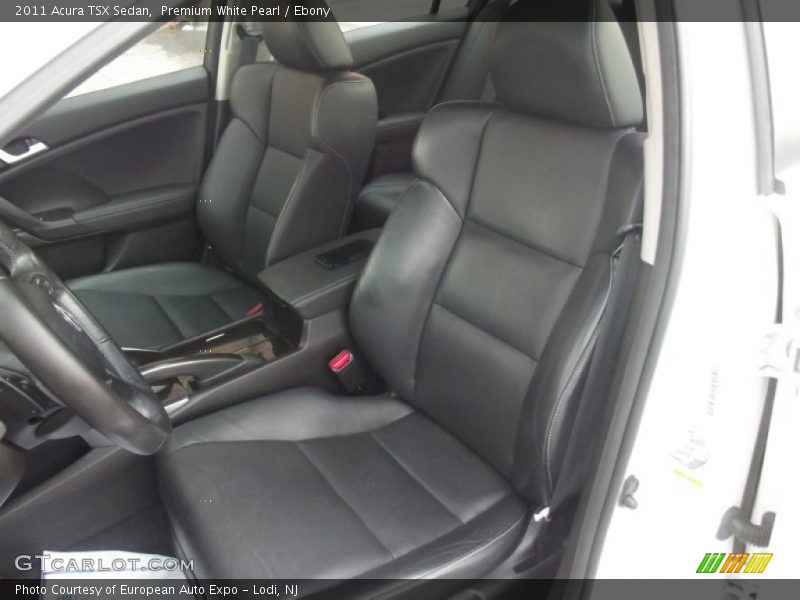 Front Seat of 2011 TSX Sedan