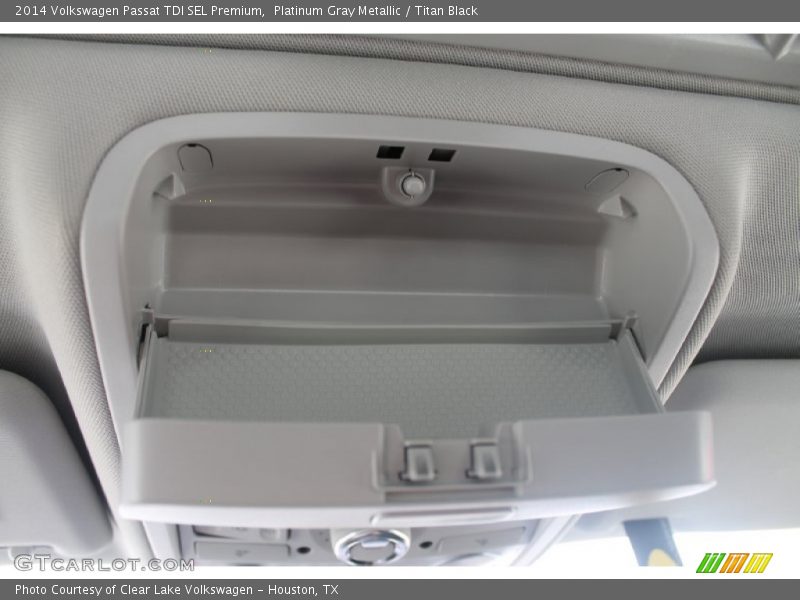 Platinum Gray Metallic / Titan Black 2014 Volkswagen Passat TDI SEL Premium