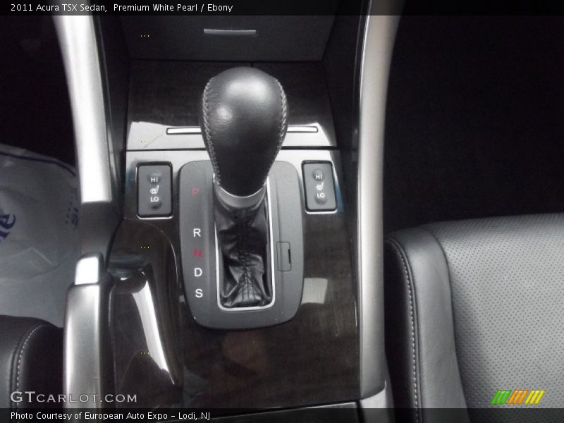  2011 TSX Sedan 5 Speed Automatic Shifter