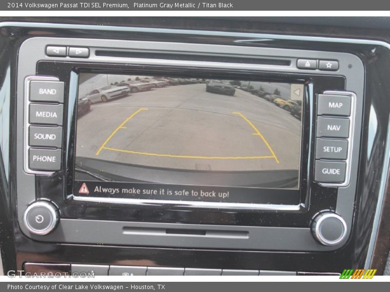 Platinum Gray Metallic / Titan Black 2014 Volkswagen Passat TDI SEL Premium