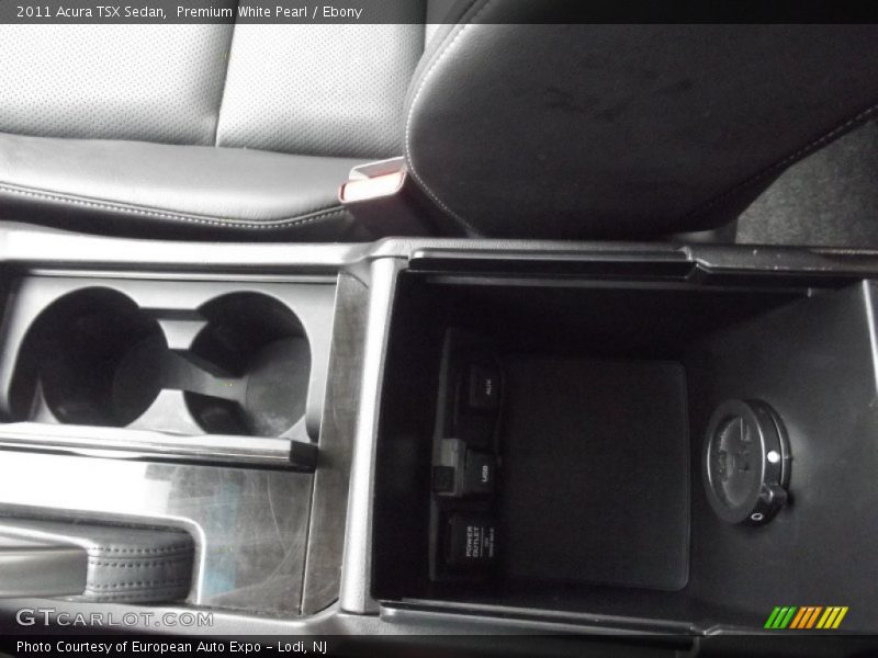 Premium White Pearl / Ebony 2011 Acura TSX Sedan
