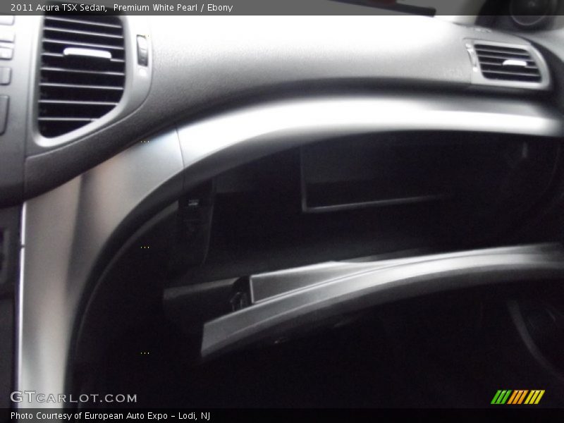 Premium White Pearl / Ebony 2011 Acura TSX Sedan