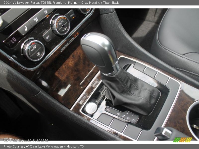 Platinum Gray Metallic / Titan Black 2014 Volkswagen Passat TDI SEL Premium