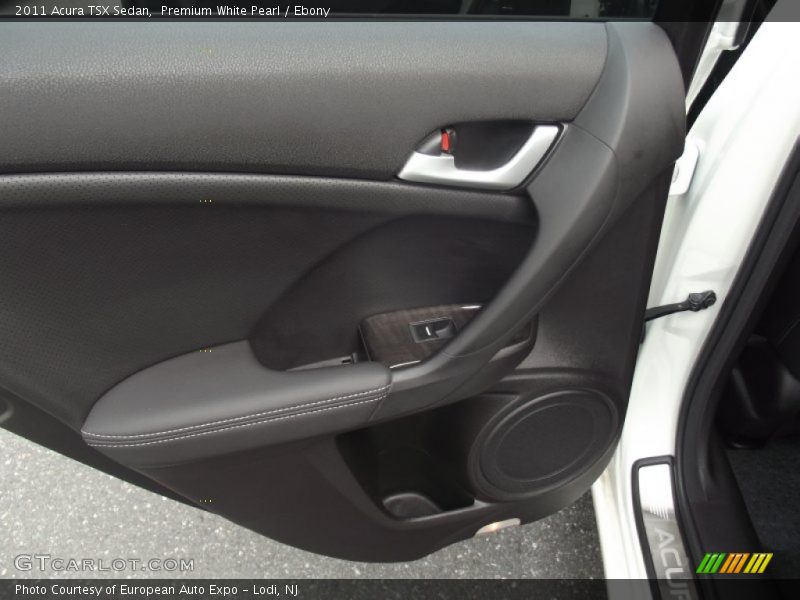 Premium White Pearl / Ebony 2011 Acura TSX Sedan