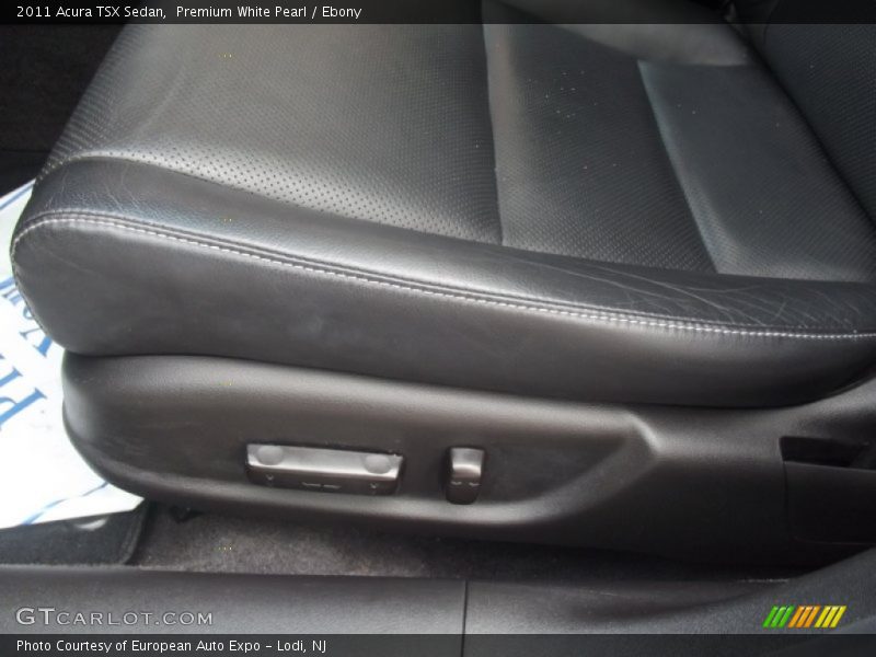 Premium White Pearl / Ebony 2011 Acura TSX Sedan