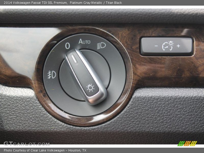 Platinum Gray Metallic / Titan Black 2014 Volkswagen Passat TDI SEL Premium