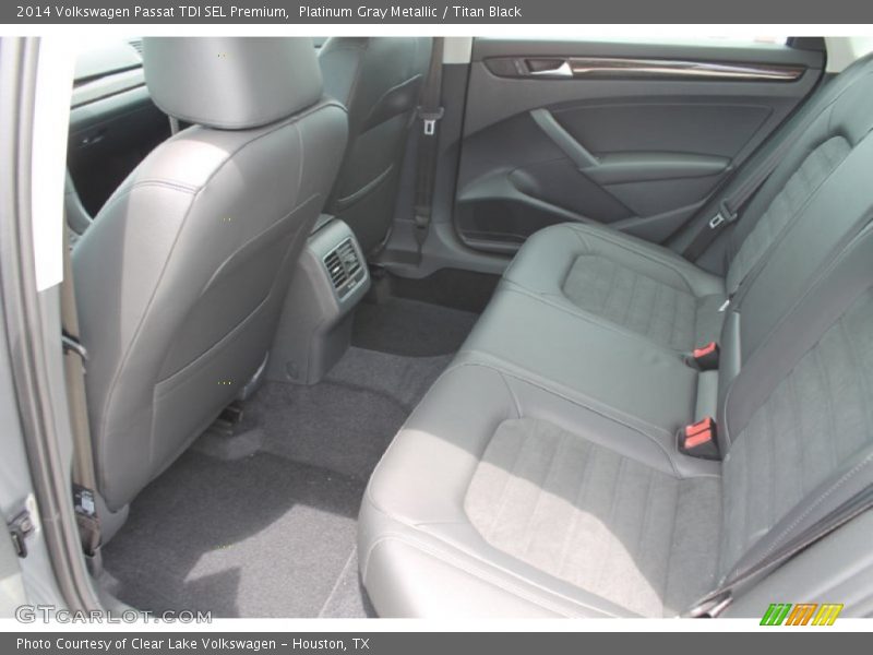 Platinum Gray Metallic / Titan Black 2014 Volkswagen Passat TDI SEL Premium