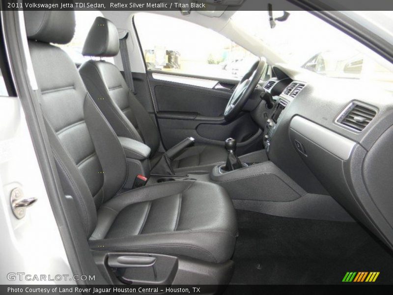Reflex Silver Metallic / Titan Black 2011 Volkswagen Jetta TDI Sedan