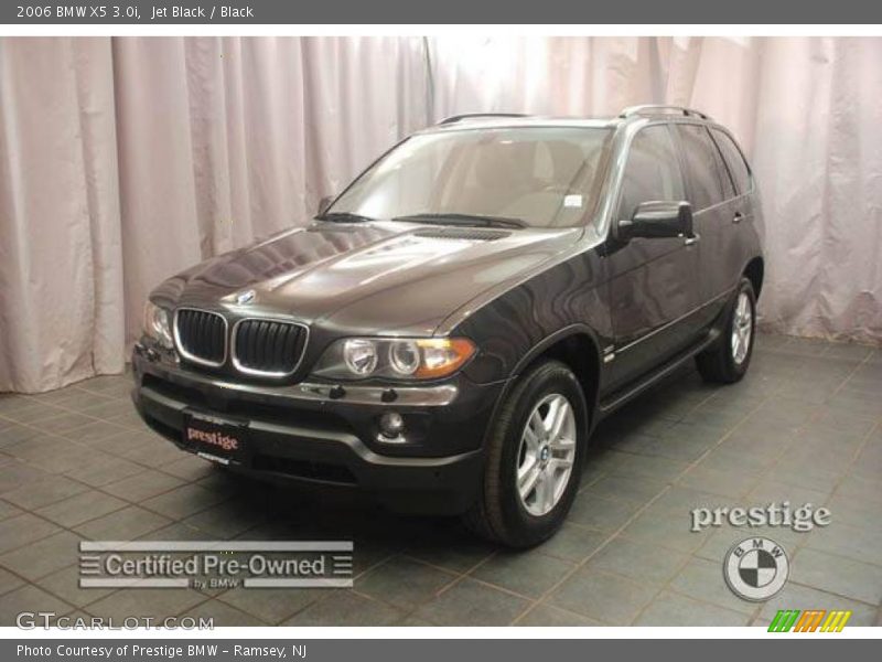 Jet Black / Black 2006 BMW X5 3.0i