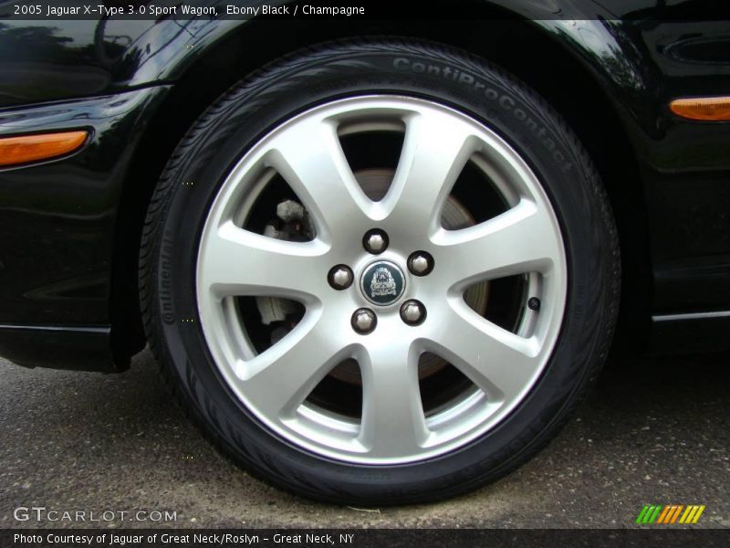 Ebony Black / Champagne 2005 Jaguar X-Type 3.0 Sport Wagon
