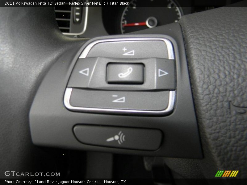 Reflex Silver Metallic / Titan Black 2011 Volkswagen Jetta TDI Sedan