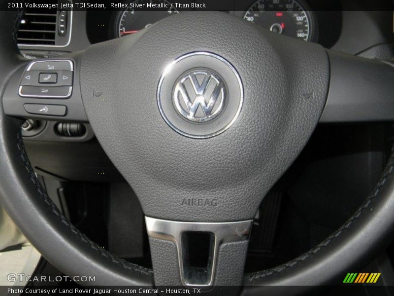Reflex Silver Metallic / Titan Black 2011 Volkswagen Jetta TDI Sedan