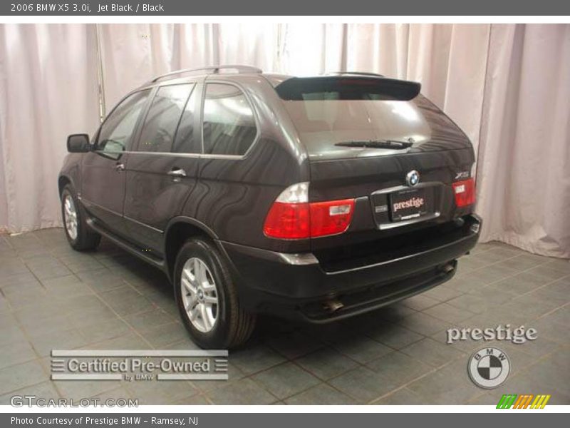 Jet Black / Black 2006 BMW X5 3.0i
