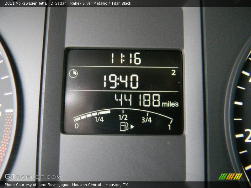 Reflex Silver Metallic / Titan Black 2011 Volkswagen Jetta TDI Sedan