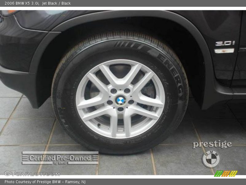 Jet Black / Black 2006 BMW X5 3.0i