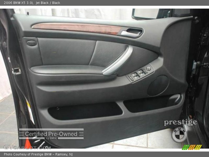 Jet Black / Black 2006 BMW X5 3.0i