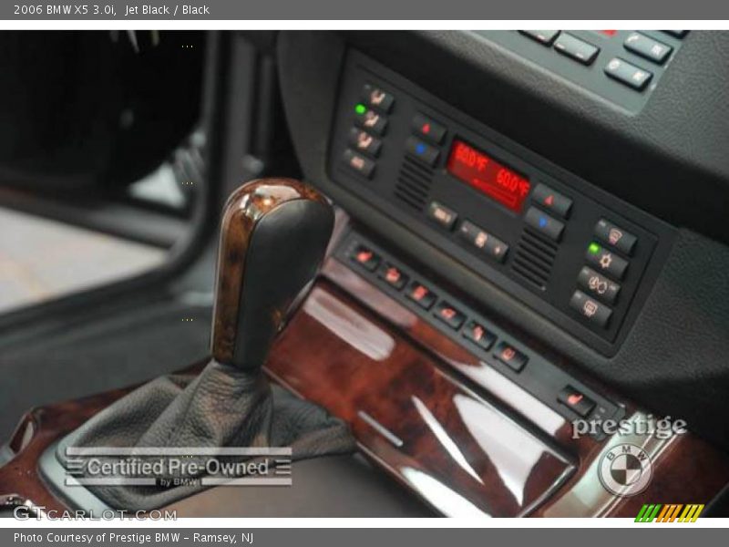 Jet Black / Black 2006 BMW X5 3.0i