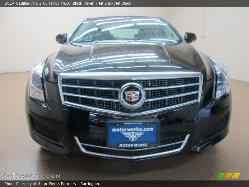 Black Raven / Jet Black/Jet Black 2014 Cadillac ATS 2.0L Turbo AWD