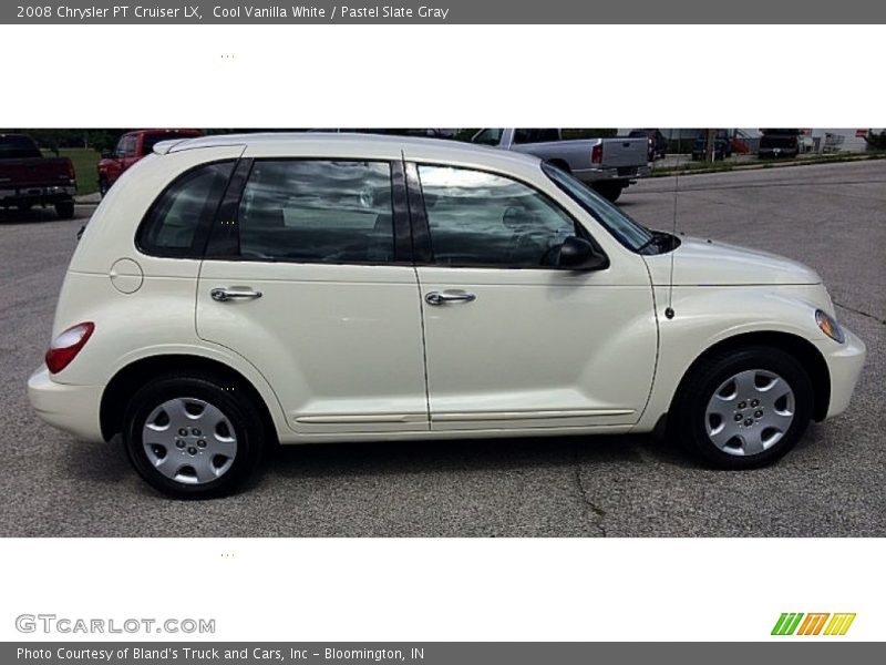 Cool Vanilla White / Pastel Slate Gray 2008 Chrysler PT Cruiser LX