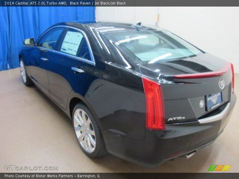 Black Raven / Jet Black/Jet Black 2014 Cadillac ATS 2.0L Turbo AWD