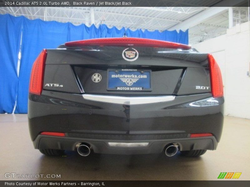 Black Raven / Jet Black/Jet Black 2014 Cadillac ATS 2.0L Turbo AWD