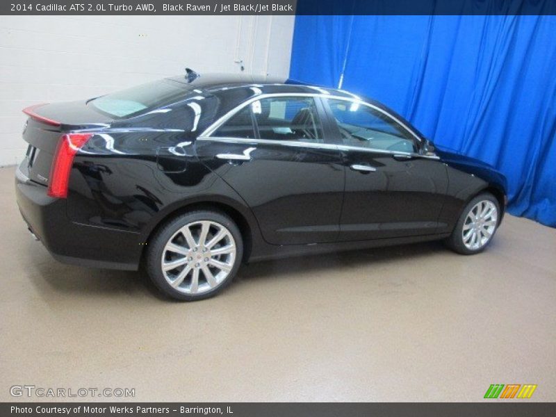 Black Raven / Jet Black/Jet Black 2014 Cadillac ATS 2.0L Turbo AWD