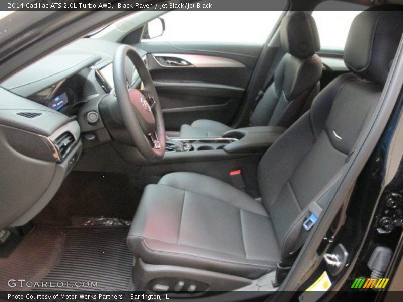 Black Raven / Jet Black/Jet Black 2014 Cadillac ATS 2.0L Turbo AWD