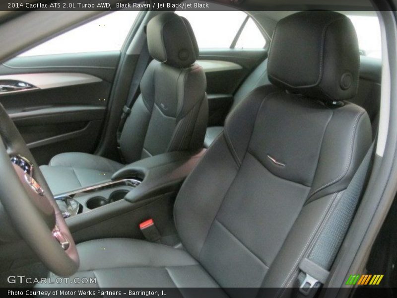 Black Raven / Jet Black/Jet Black 2014 Cadillac ATS 2.0L Turbo AWD