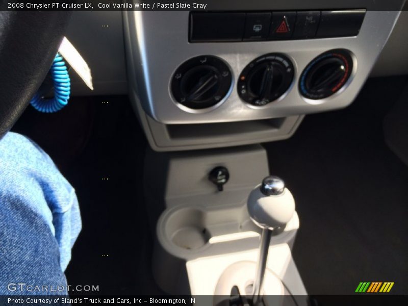 Cool Vanilla White / Pastel Slate Gray 2008 Chrysler PT Cruiser LX
