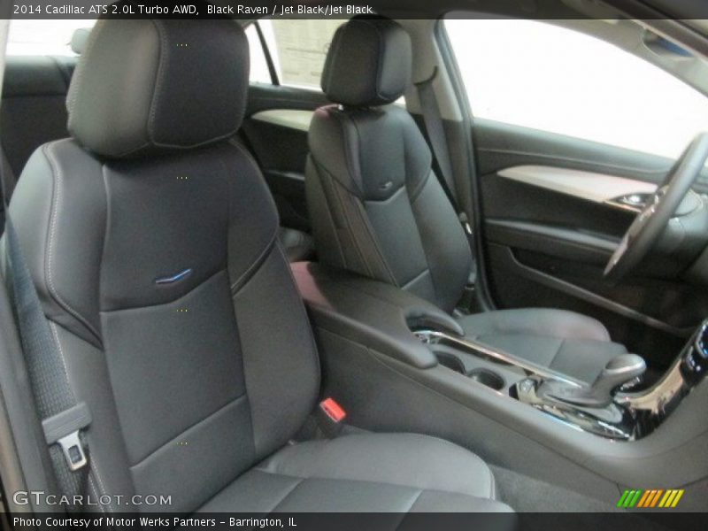 Black Raven / Jet Black/Jet Black 2014 Cadillac ATS 2.0L Turbo AWD