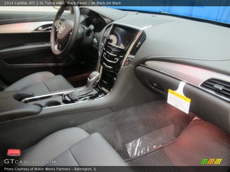 Black Raven / Jet Black/Jet Black 2014 Cadillac ATS 2.0L Turbo AWD