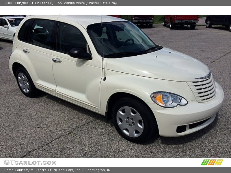 Cool Vanilla White / Pastel Slate Gray 2008 Chrysler PT Cruiser LX