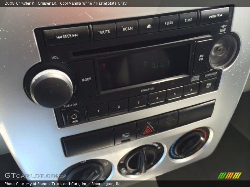 Cool Vanilla White / Pastel Slate Gray 2008 Chrysler PT Cruiser LX