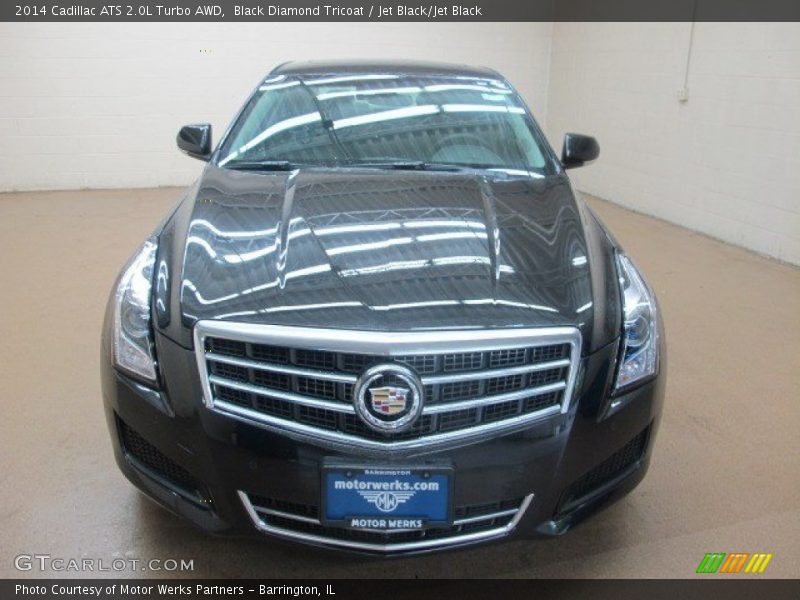 Black Diamond Tricoat / Jet Black/Jet Black 2014 Cadillac ATS 2.0L Turbo AWD