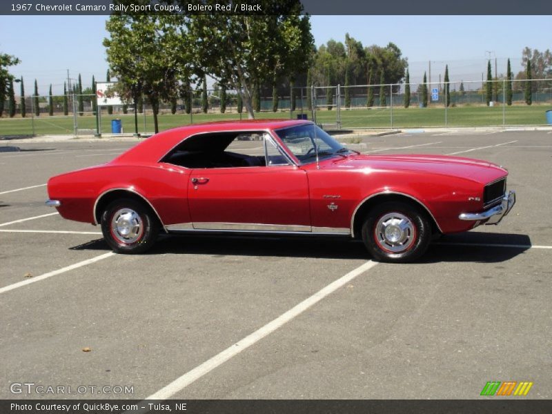  1967 Camaro Rally Sport Coupe Bolero Red